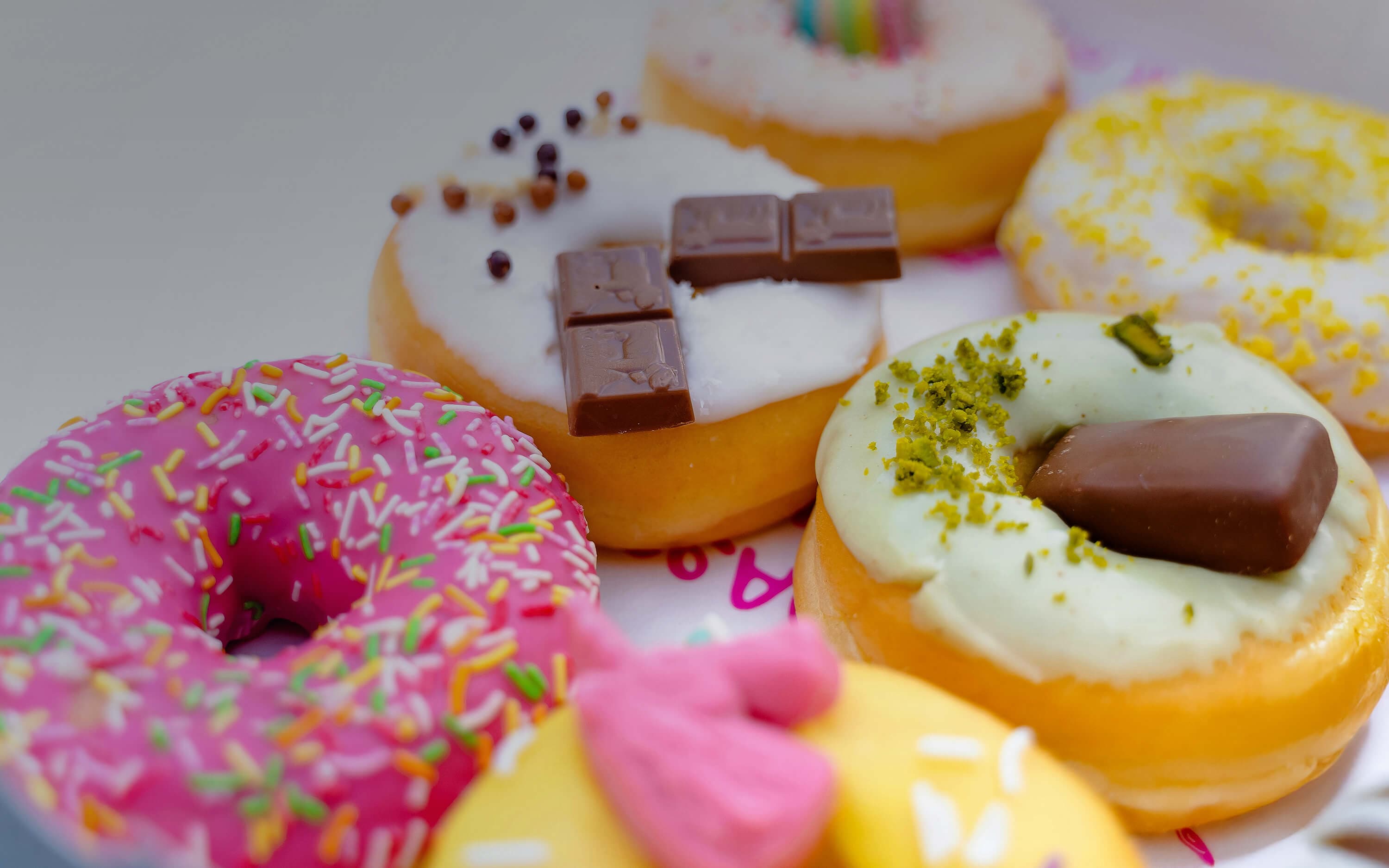 Donut Daze - Our Menu header